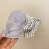 Presilha de cabelo com laço estampado em acrílico, luxo leve e alta moda, pinça de garra estilo étnico, design único, acessório de cabelo de nicho para mulheres