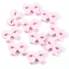 Color Sólido Acrílico Chapado AB Qq Corbata de Moño Cuentas Sueltas DIY Cadena para Teléfono Móvil Accesorios para el Cabello Colgante para Bolso Accesorios de Joyería