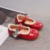 Zapatos Andadores para Niños Pequeños Zapatos de Cuero para Bebés Niñas Zapatos de Princesa Sencillos Zapatos para Primavera y Otoño Estilo Coreano Zapatos Casuales