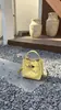Bolso Sencillo de Cuero Tipo Cubo con Patrón de Lichi, Bolso Tote Pequeño para Mujer, Nuevo Estilo 2026, Bolso Tipo Cesta de Mercado, Bolso de Hombro y Cruzado