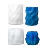 Sanxin Geometría Velas de Aromaterapia Molde de Silicona Forma de Diamante Piedra de Ampliación de Velas Adorno DIY Abrasivos Transfronterizo