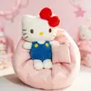 El Colgante de Hello Kitty Se Puede Usar para Vestir el Peluche Muñeco con Ropa, Conjunto de Falda y Impermeable de Puntos