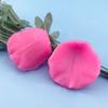 Molde de silicona para prensado de pétalos de hoja redonda, molde para hornear de punta occidental, herramienta de decoración de flores con fondant, venta directa de fábrica