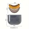 Cepillo Masajeador Personalizado Nuevo Contorno Facial Linfático Contorno Linfático Facial Forma de Media Luna Cuidado del Cuello