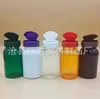 100 120 150 200ml produto para cuidados com a saúde frasco de plástico PET frasco para embalagem de comprimidos de cálcio cápsula frasco com tampa flip top frasco vazio