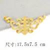 Pegatinas de Tela Bordada con Patrón Dorado y Plateado, Vestidos Antiguos, Nubes Propicias, Óperas, Varios Estilos de Piezas Bordadas, Pegatinas Decorativas de Parche, Accesorios DIY, Flores Calientes