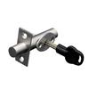 Cerradura de boca de incendio con perno sólido de acero inoxidable al por mayor, cerradura de tubería Lelang, cerradura de puerta invisible, cerradura de pozo de tubería de acero inoxidable 304