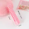 Peine Portátil Plegable Especial para Niños con Patrón de Trenza para Niña, Línea de Partición del Cabello