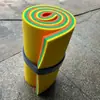 Piscina Externa de Verão Crianças e Adultos Entretenimento Aquático Tapete Mágico de Surf Reclinável Amarelo Verde Laranja Tapete Flutuante XPE