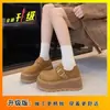 Zapatos Casuales de Moda Retro Versátiles de Suela Gruesa para Aumentar la Altura, Estilo Birkenstock, Caña Baja, Nuevos para Verano 2026, para Mujer