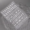 Polvo de Espejo Mágico Textura Pegatinas para Uñas Planas con Adhesivo Posterior Asimétricas Doradas Pegatinas de Arte para Uñas Joyería Estilo Dh Estampado en Caliente