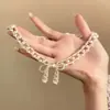 "Río de Estrellas y Luz de Luna" Collar Vintage de Estilo Francés con Diamantes Brillantes Multicapa, Cadena para Clavícula de Banquete de Estilo Palaciego Lujosa y Resistente