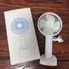 Ventilador Portátil Silencioso de Mano Pequeño de Escritorio Mini Estudiante Dibujos Animados Lindo con Soporte Carga USB Regalo