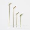 Brochetas de Bambú Desechables Listas para Usar del Fabricante, Brochetas Anudadas con Flores, Brochetas Fantasía para Fruta, Brochetas Decorativas