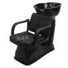Sillón de Lavado de Cabello Sentado, Cama de Lavado de Cabello Estilo Japonés, Cama de Lavado de Agua, Silla de Peluquería, Cama de Absorbente de Champú Específica para Salón de Belleza, Modelo de Exportación