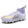Zapatos de Fútbol Transfronterizos para Niños con Tacos Rotos para Niños, Zapatos de Entrenamiento para Escuela Primaria, Zapatos de Fútbol Juveniles para Niños y Niñas con Tacos Largos, Venta al Por Mayor