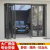 Puerta plegable Puerta divisoria Puerta de garaje Tienda de coches Tienda Puerta corrediza Ruptura térmica Aleación de aluminio Puerta plegable corrediza de alta resistencia Vidrio