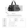Bolsa de viaje de GOLF bolsa de equipaje de gran capacidad impermeable para hombre bolsa deportiva de fitness separación húmedo y seco bolso de mano