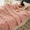 Sábana de cama cálida engrosada de doble cara, manta de tafetán polar, manta de coral polar para todas las estaciones, manta para siesta de estudiante de oficina