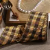 Cinta de Encaje Ondulado Plisado de Cuadros Grandes Bufanda para Mascotas Decoración de Zapatos y Sombreros Lazo DIY Adorno para el Cabello Cinta con Flecos