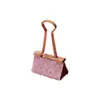 Clips Sujeta-papeles Dorados con Purpurina de Venta Caliente del Fabricante, Clips Metálicos para Papel con Forma de Dibujo Animado, Clips para Tickets de Oficina, Papelería