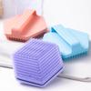 Popular Limpiador Facial y Cepillo de Baño de Silicona de Doble Cara Transfronterizo con Cerdas Suaves para Lavado de Cabello y Masaje Táctil