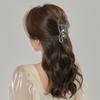 Super Hada Abanico Clip de Agarre Personalizado Dulce Antiguo Diamante Completo Clip Tiburón Horquilla Parte Trasera Cabeza Disco Clip para el Cabello Horquilla Tocado