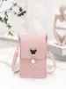 Bolsos de Moda para Teléfono Móvil 2025 Nuevos Modelos Comercio Exterior Bolsos para Mujer Bolsos de Hombro para Mujer al por Mayor Bolsos Lisos Cruzados para Teléfono Móvil Dropshipping