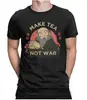 Camiseta Estilo Japonês Estampa de Couve-flor Ramen Estilo Gótico Europeu e Americano Top Unissex Camiseta Europa América África