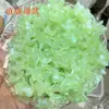 Glitter gelatinoso luminoso com furo médio cauda de fênix borboleta perolada faça você mesmo acessórios para pendurar acessórios para cabelo atacado