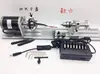 Cuentas budistas DIY cuentas redondas portabrocas de cuatro mordazas mini torno pequeño torno para carpintería máquina de torno pulido multifuncional