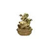 Lançamento de Produto Dropshipping Ouro Puro 999 Corrente de Celular Cordão Pingente de Bolsa Presente Avanço na Carreira Chaveiro Panda