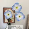 Flores Artificiais Filme 3D Papoula Flores Falsas Fogos de Artifício Grandes Paisagismo Decoração de Casa Arte Floral Decoração Suave Arranjo de Flores de Casamento Enfeites