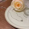 Joyería Transfronteriza Europea y Americana Moda y Exquisito Colgante Nicho Cadena Clavicular No Descolorante Oro de 18K Acero Titanio Accesorios de Collar para Mujer