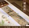Lanzhai Guofeng fieltro pad caligrafía y pintura mouse pad caligrafía y pintura pad creativo marea nacional antiguo caligrafía escritura pad borde bloqueado engrosado