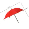 Sombrilla Magnética Plegable para Teléfono Móvil Transfronteriza, Mini Sombrilla de Protección Solar, Universal Ajustable, Sombrilla Plateada Giratoria con Protección Solar y Lluvia