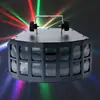 Lámpara LED de Mariposa de Tres Capas de Colores Activada por Voz para Sala Privada KTV Bar Salón de Baile Barra Transparente Barra de Comedor Gimnasio Dinámico Escenario
