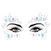 Decorações Populares Europeias e Americanas para Máscaras Faciais, Adesivos Faciais de Diamante Ecológicos, Adesivos Faciais de Diamante Acrílico, Adesivos Faciais, Adesivos Faciais de Diamante