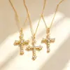 Cadena para Clavícula de Gama Alta, Elegante y Versátil con un Diseño Delicado y Minimalista; Colgante de Cruz Fresco y Elegante con un Toque de Alta Gama; Versátil y de Moda