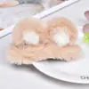 Pinza para el pelo de oso de peluche dulce y linda estilo ins coreano para flequillo lateral de mujer, clip BB para la parte trasera de la cabeza, accesorios para el cabello
