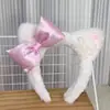 Bonita banda para el pelo de abeja de peluche, banda para el pelo de dibujos animados, divertida tarjeta para lavar el pelo, tocado para adultos, accesorios para el pelo para fotos infantiles.