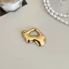 Explotaciones transfronterizas gran colección de broche de acero inoxidable lujo ligero alta sensación temperamento ramillete todo partido no se decolora al por mayor
