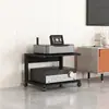 Gabinete Amplificador Multicapa para Sala de Estar Hogareña Estante Móvil para Altavoces Mezclador Soporte de Almacenamiento para Cine en Casa