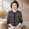Camisa Base da Moda Nova Transfronteiriça Primavera e Outono 2026, Jaqueta Versátil da Moda Tendência de Inverno Novo Estilo Chinês Redutora de Idade para Pessoas de Meia-Idade