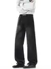 Ropa de Hombre Fengshe / Jeans Rectos para Hombre, Nuevo Estilo Vintage High-Street, Corte Holgado, Pantalones Casuales de Estilo Americano de Moda