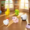 Cubo creativo de paisaje en miniatura con figuras de cerdo y alpaca, muñecas lindas, accesorios de decoración DIY para casa de muñecas, pequeños adornos de escritorio