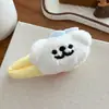 Otoño e Invierno Lindo Clip para el Cabello de Felpa de Oso Horquilla Grande y Esponjosa para Niñas Clip para Flequillo Lateral Accesorio para el Cabello Fresco de Dibujos Animados