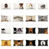 Funda de Almohada para Cintura Nueva Transfronteriza de Halloween Hermanas Sanderson Decoración de Sofá de Sala de Estar Funda de Almohada para Cintura de Lino Venta Directa de Fábrica