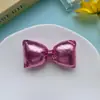 Elástico de Cabelo com Laço Perolado Acessórios de Cabeça Tecido Mercerizado Laço Artesanal DIY Acessórios para Sapatos e Meias Infantis Acessórios