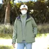 Chaqueta Exterior para Hombre Enbu Otoño/Invierno Chaqueta Cortavientos Tres en Uno para Hombres y Mujeres Traje de Montañismo Conjunto de Dos Piezas para Hombre